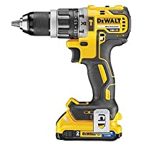 DEWALT DCD796D2-QW - Taladro percutor 18V- 34.000 ipm- 2 baterías de litio 2Ah- cargador y maletín TSTAK